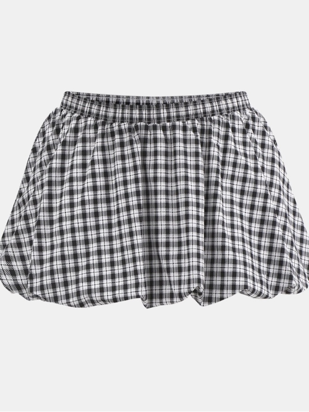 No Boundaries Cotton Bubble Skort